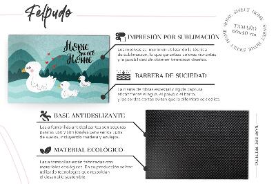 Große Outdoor-Fußmatte Geometrische Muster