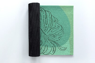 Türmatte außen Orange leuchten