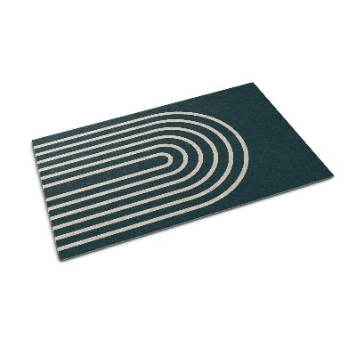 Outdoor-Türmatte vor der Tür Geometrische Muster