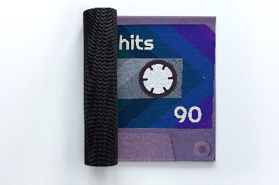 Matten für den Außenbereich vor der Tür Retro-Superhits-Kassette