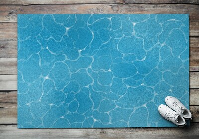 Große Outdoor-Fußmatte Wasseroberfläche