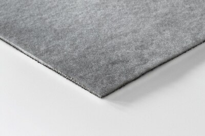 Fußmatte vor der Tür im Freien Roher Beton