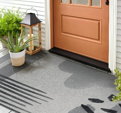 Outdoor-Fußmatte Geometrische Nichtlinearität