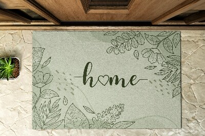 Fußmatte für draußen Zuhause
