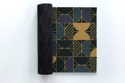 Fußmatte für draußen Art Deco Abstrakt