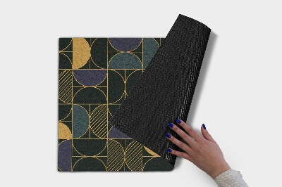 Fußmatte für draußen Art Deco Abstrakt