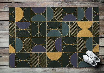 Fußmatte für draußen Art Deco Abstrakt