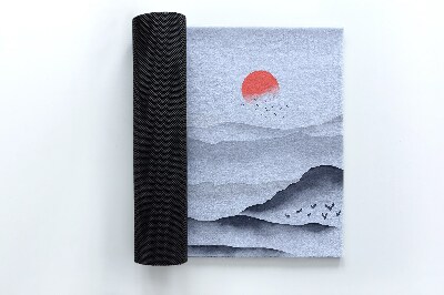 Fußmatte für draußen Sonnenuntergang