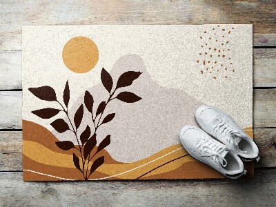 Fußmatte für draußen Sommer-Landschaft