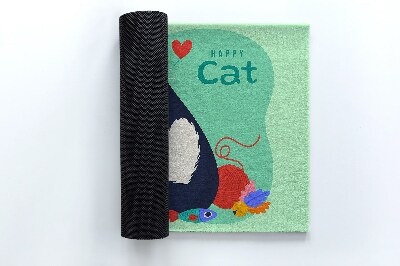 Fußmatte für den Außenbereich Niedliche Katze