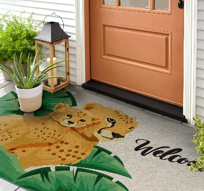 Fußmatte für draußen Geparden
