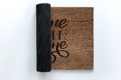 Türmatte für draußen Süßes Zuhause