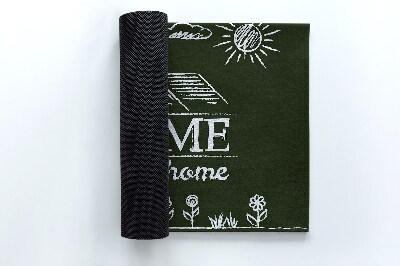 Outdoor-Türmatte vor der Tür Süßes Zuhause