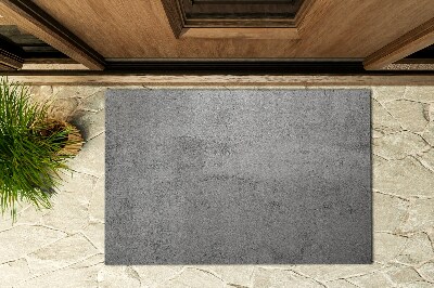 Outdoor-Türmatte vor der Tür Zement