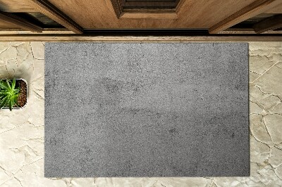 Outdoor-Türmatte vor der Tür Zement