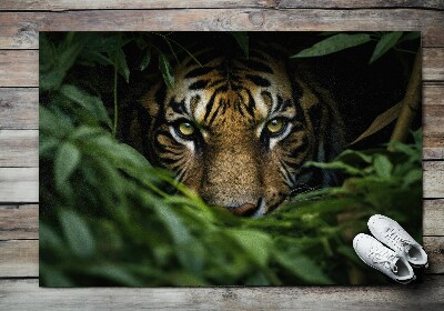 Eingangsmatte Tiger im Dschungel