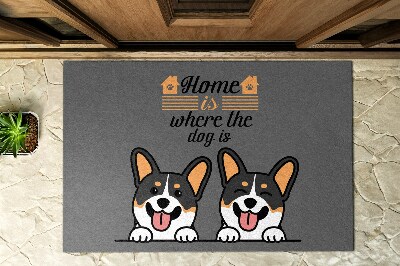 Eingangsmatte Hundegrüße