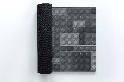 Eingangsmatte Geometrische Blöcke