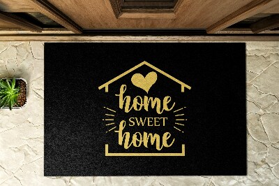 Große Außenmatten Sweet Home-Schild