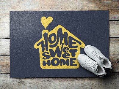 Fußmatten für den Außenbereich Home Sweet Home-Schild