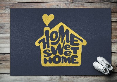 Fußmatten für den Außenbereich Home Sweet Home-Schild