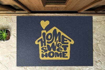 Fußmatten für den Außenbereich Home Sweet Home-Schild