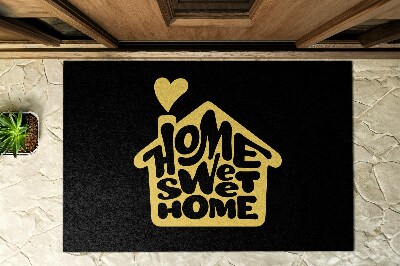 Matten für die Terrasse Schild Home Sweet Home