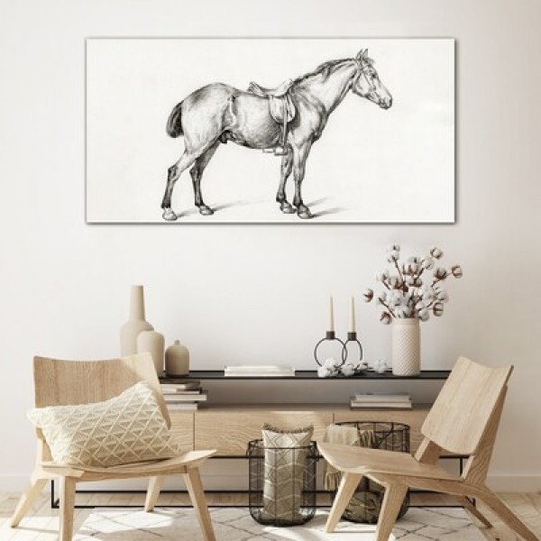 Glasbilder mit Pferden 