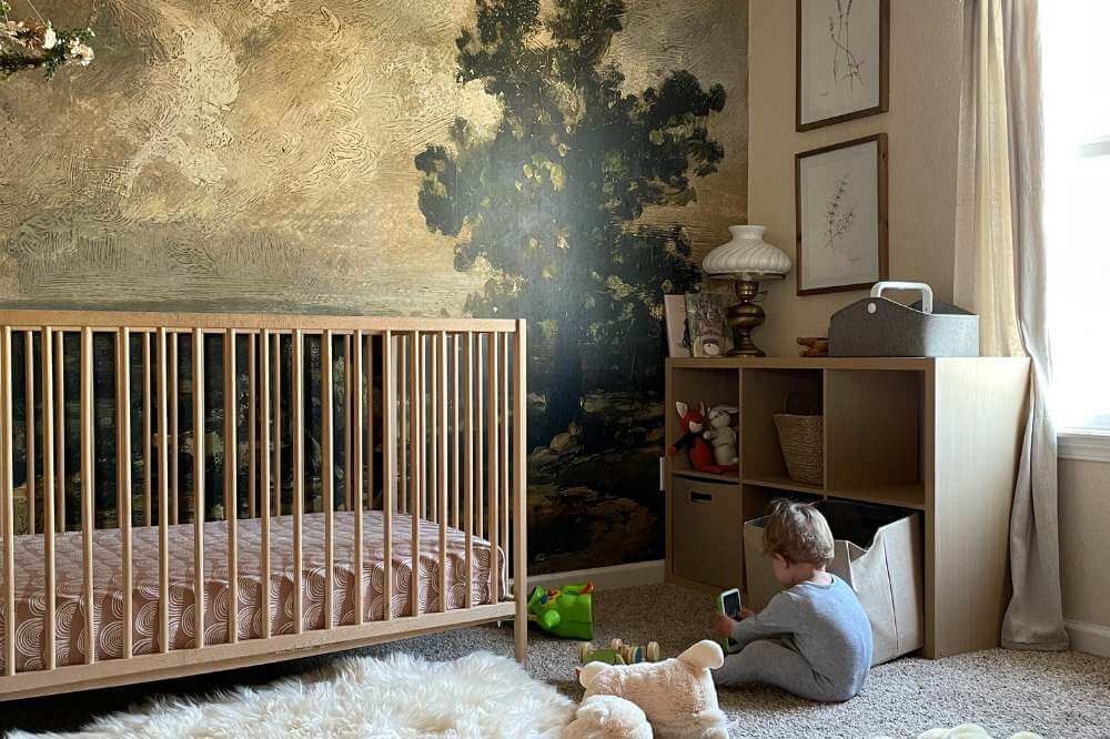 Wie richtet man eine Babyecke im Schlafzimmer der Eltern ein?