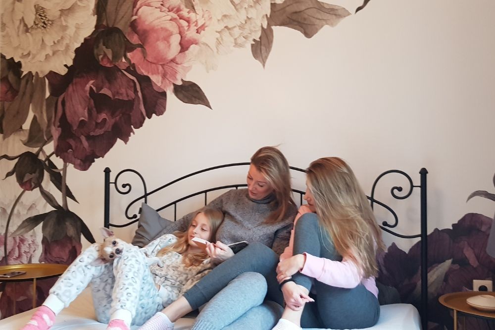 Schlafzimmer-Tapete