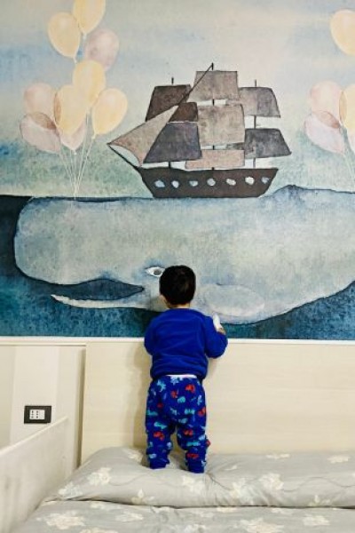 Eine Wand voller Fantasie - Inspiration für eine Wand im Kinderzimmer