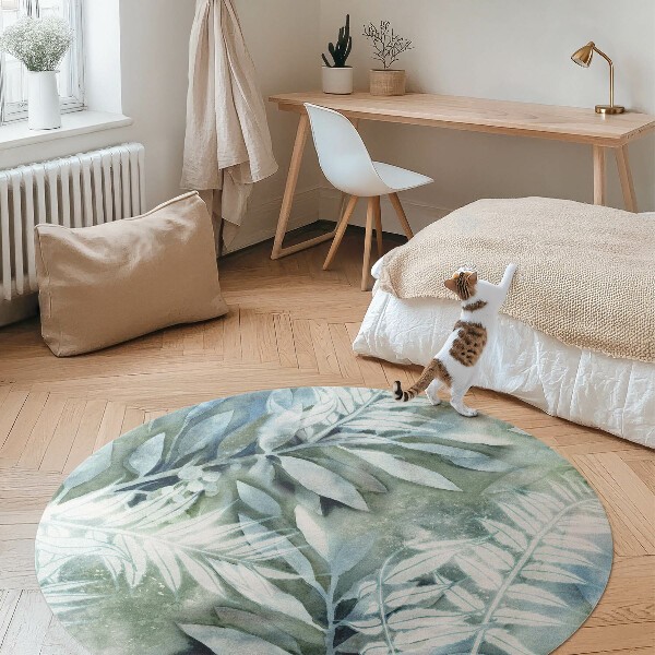 Vinylteppiche mit Blumen- und Pflanzenmotiven 