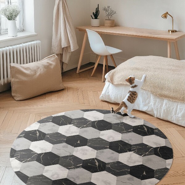 Vinylteppiche in Fliesenoptik 