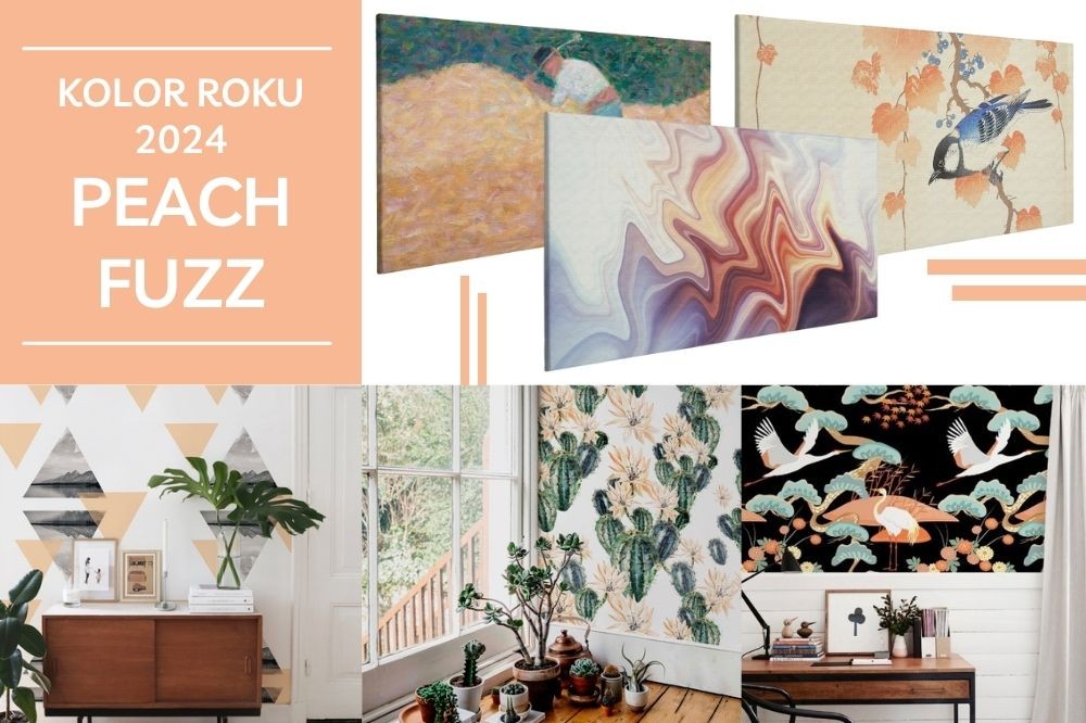 Pantone Peach Fuzz Farbe des Jahres 2024